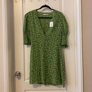 Reformation Alison Green Dress